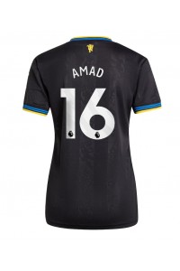 Manchester United Amad Diallo #16 Voetbaltruitje 3e tenue Dames 2025-26 Korte Mouw